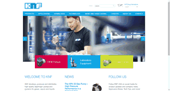 Desktop Screenshot of knfusa.com
